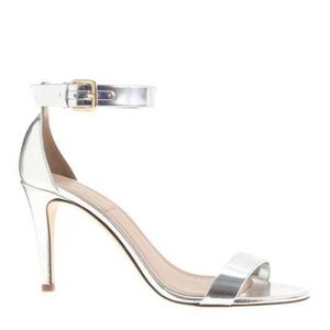 J.Crew Mirror Metallic Heeled Sandals